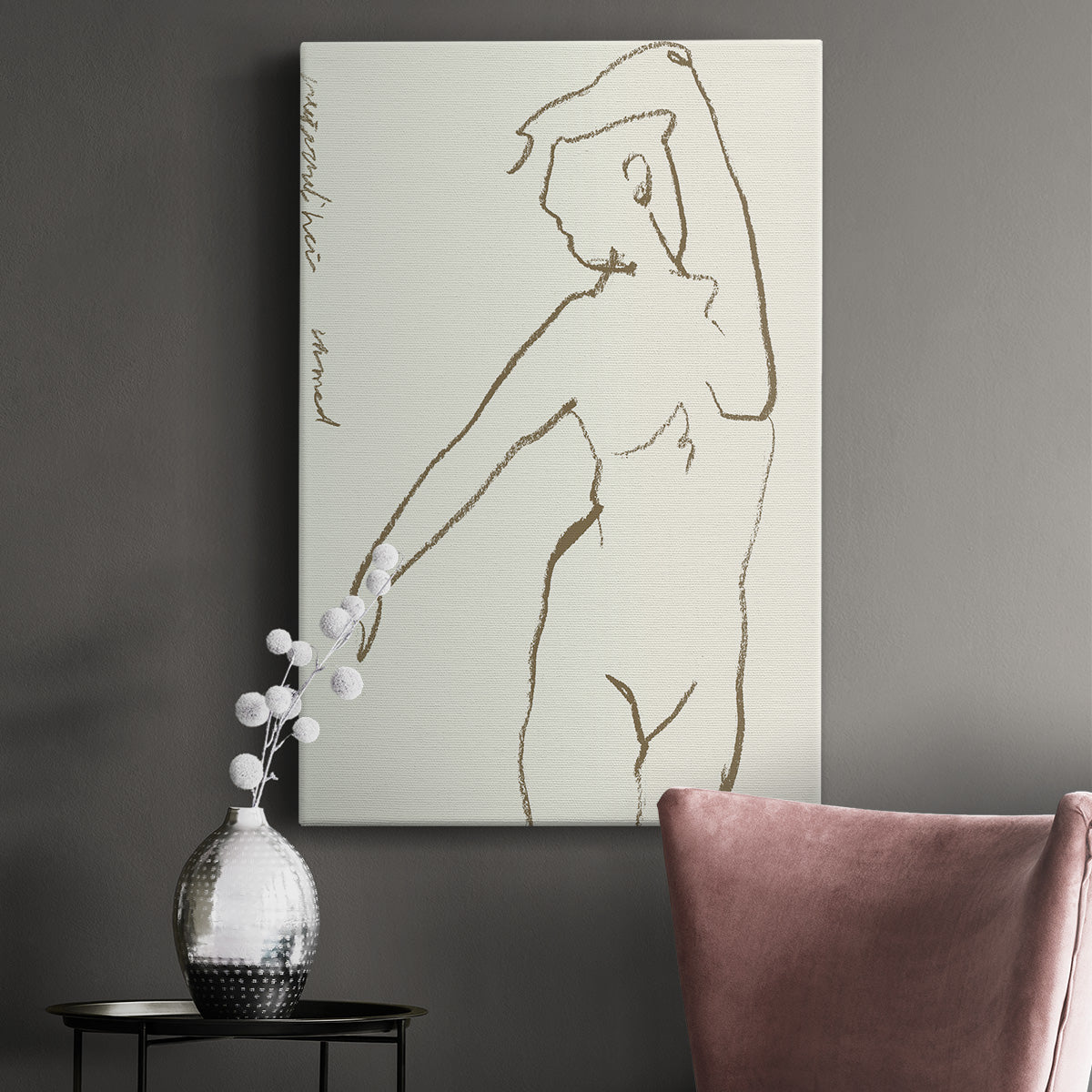 Toi et Moi III - Canvas Art Print