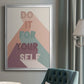 For Yourself - Modern Framed Canvas Print