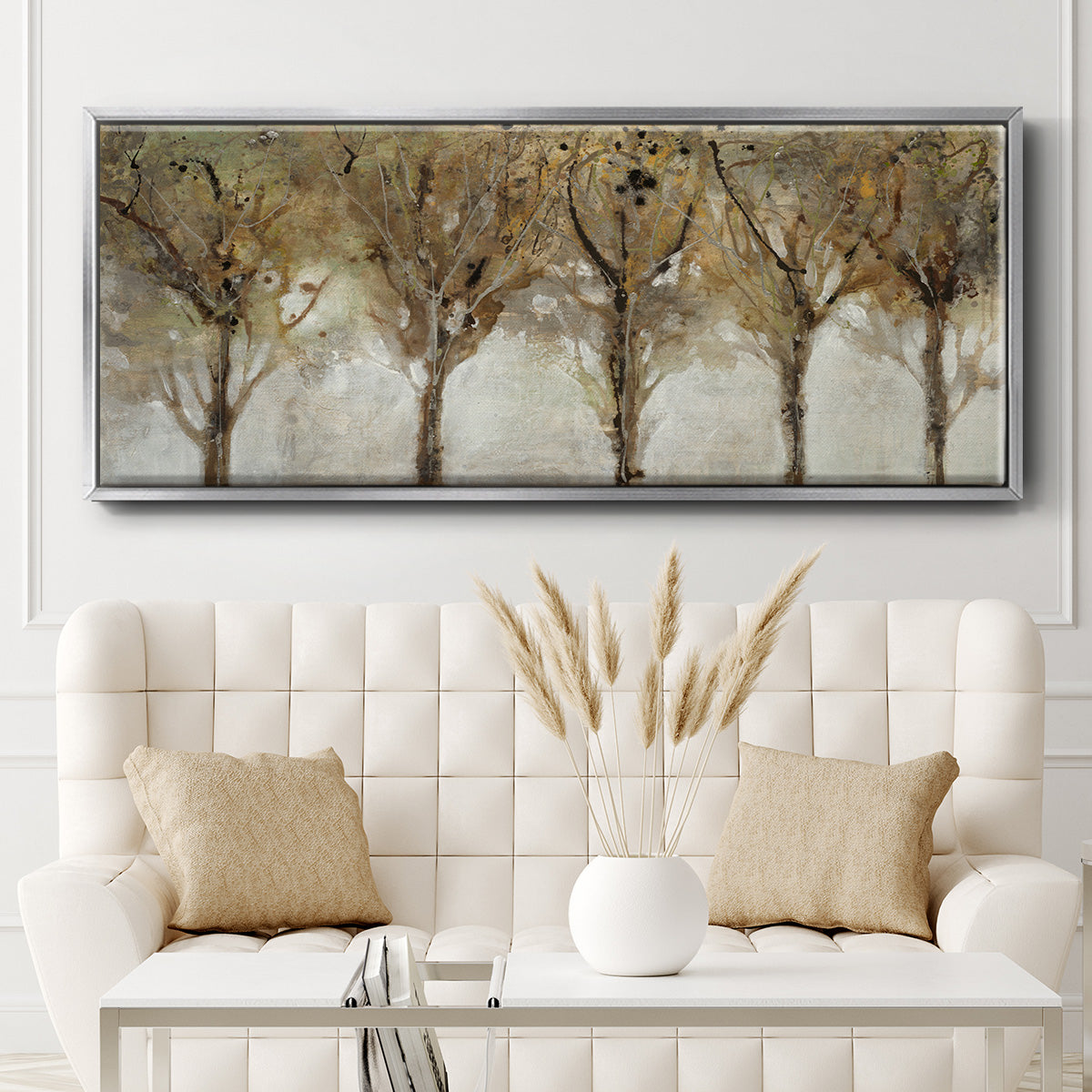 Seeing the Light - Floater Framed Canvas Print