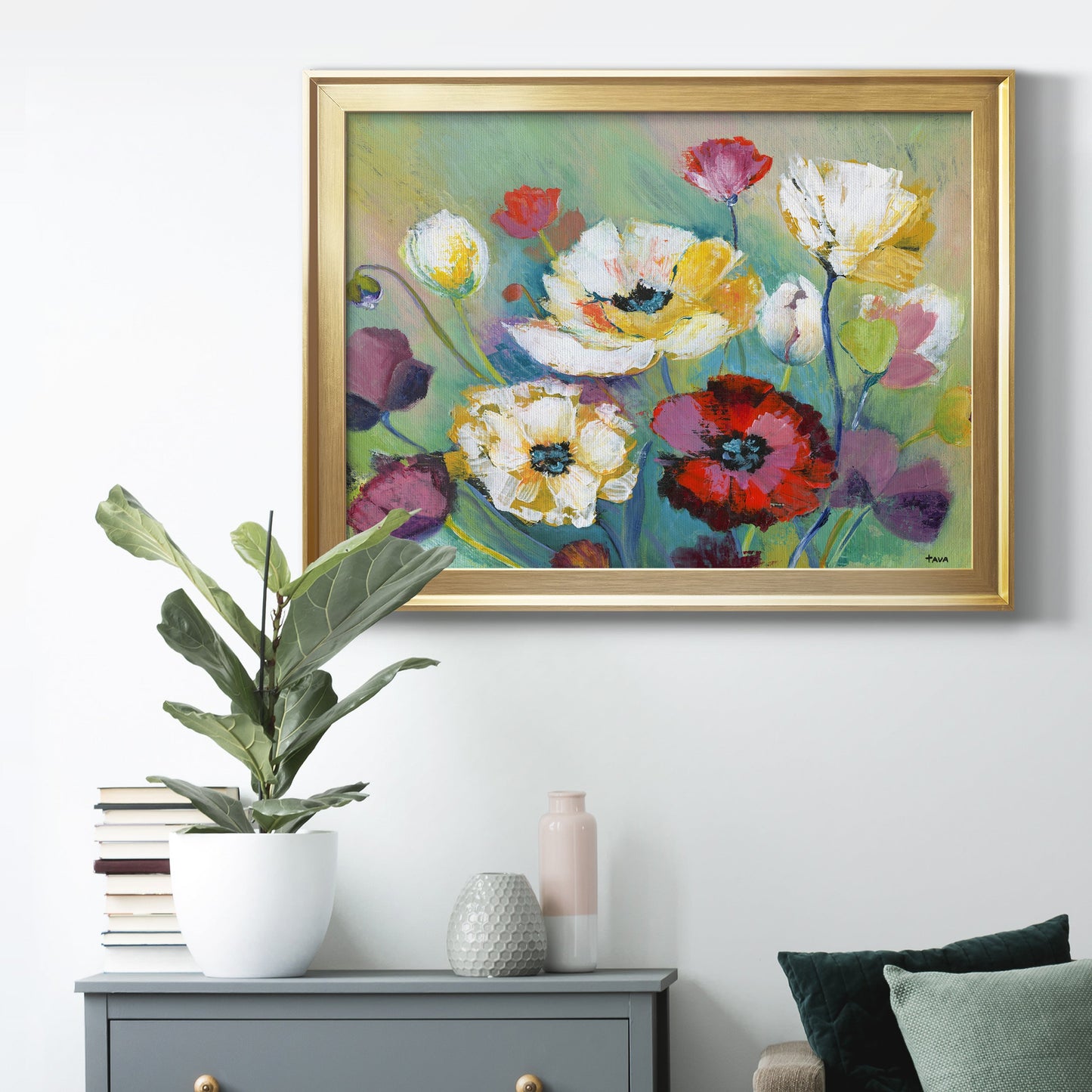 Alex's Garden Premium Classic Framed Canvas - Ready to Hang