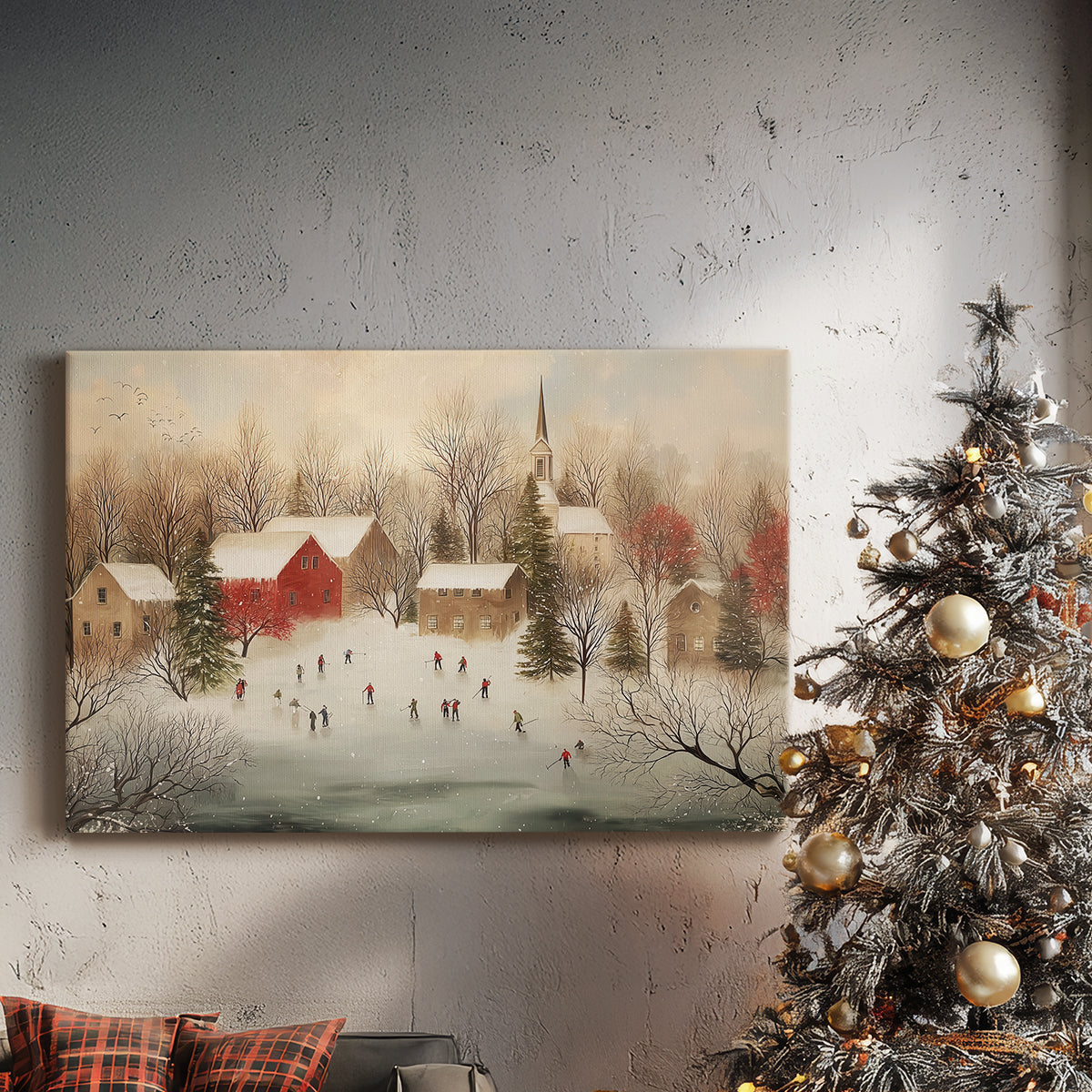 Sugar Carols at Dawn - Canvas Art Print