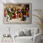 Christ Washing the Disciples' Feet - Ornate Framed Canvas Print