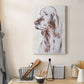 Sitting Dog III Premium Gallery Wrapped Canvas - Ready to Hang