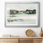 Turquoise Marsh II - Modern Framed Art Print