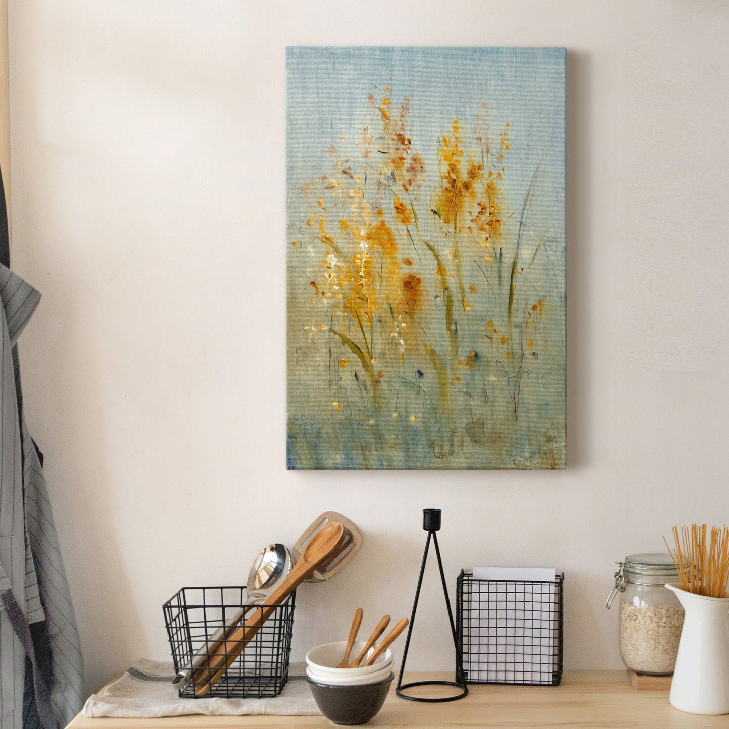 Spray of Wildflowers I - Canvas Art Print