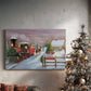 Pines of Soft Linen Blessing - Canvas Art Print
