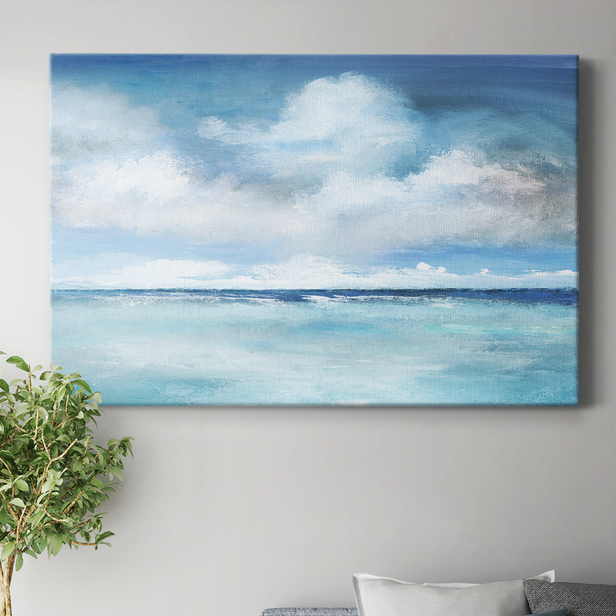 Caribbean Clouds - Canvas Art Print