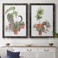 Purrfect Plants I - Premium Framed Canvas 2 Piece Set - Ready to Hang