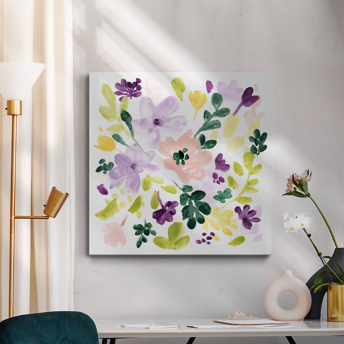 Lavender Meadow II - Canvas Art Print