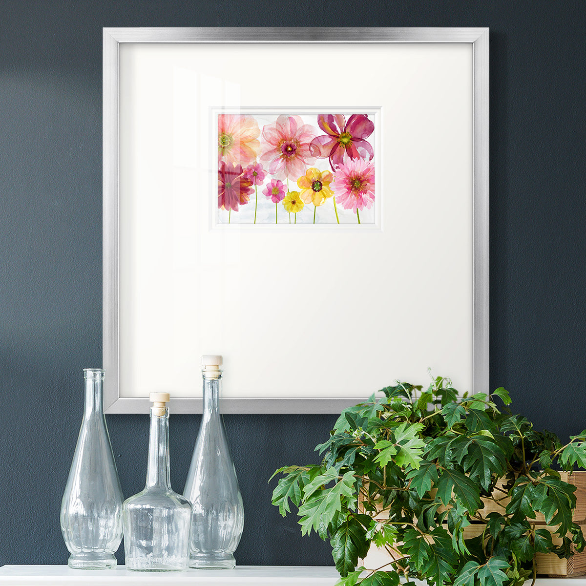 Pop Of Spring Premium Framed Print Double Matboard