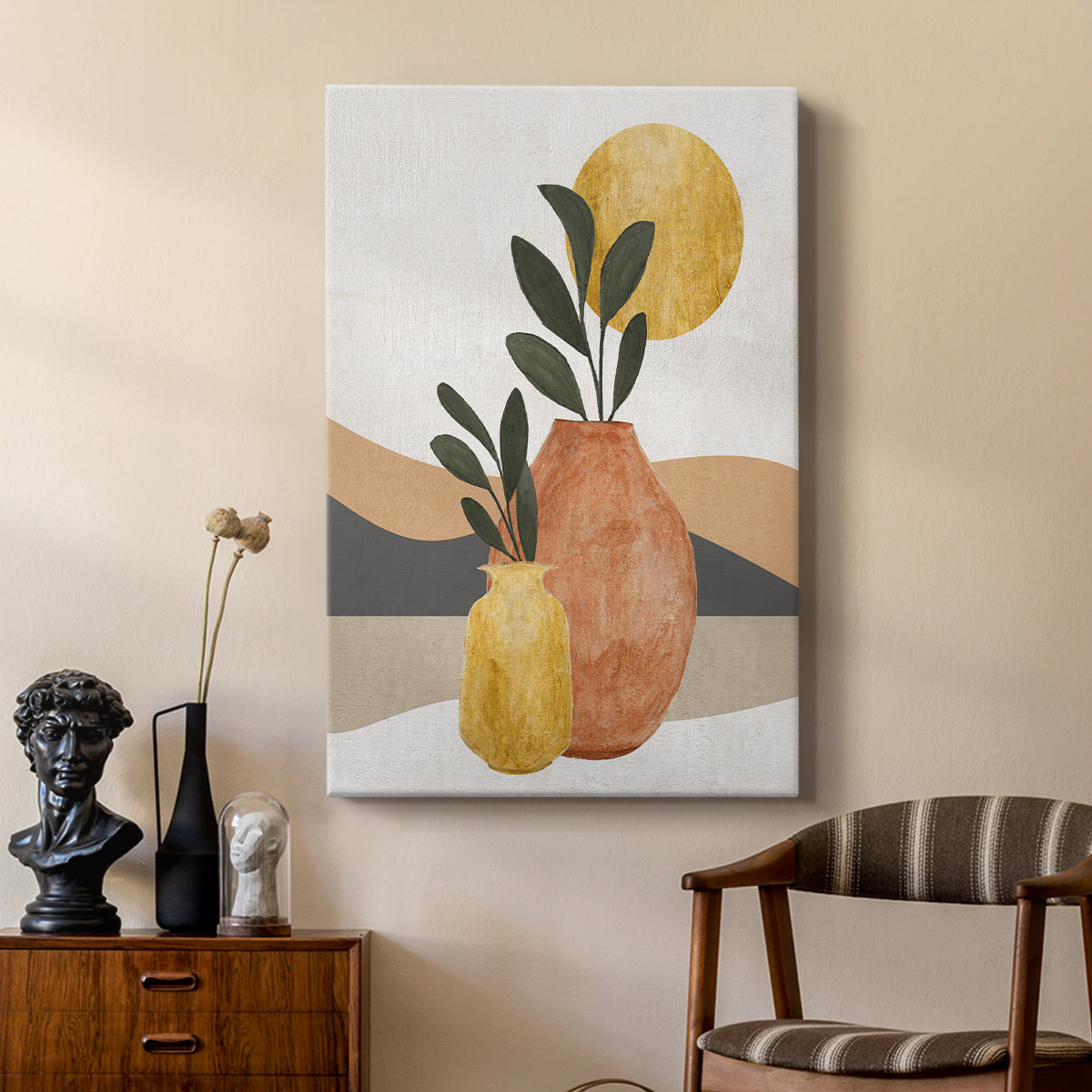 Adobe Moon II - Canvas Art Print