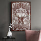 Red Wood Peace Premium Gallery Wrapped Canvas - Ready to Hang