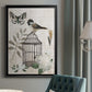 Vintage Menagerie II - Modern Framed Canvas Print