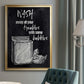 Wash Away Your Troubles - Modern Framed Canvas Print