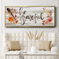 Grateful  - Floater Framed Canvas Print