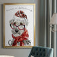 Have a Fetching Christmas - Modern Framed Canvas Print