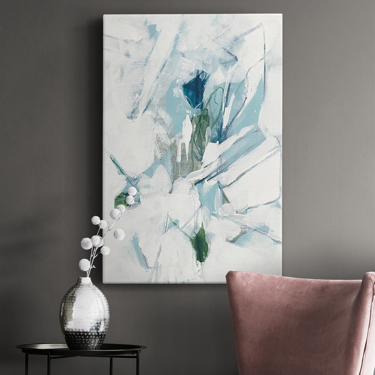 Ice Cavern IV - Canvas Art Print