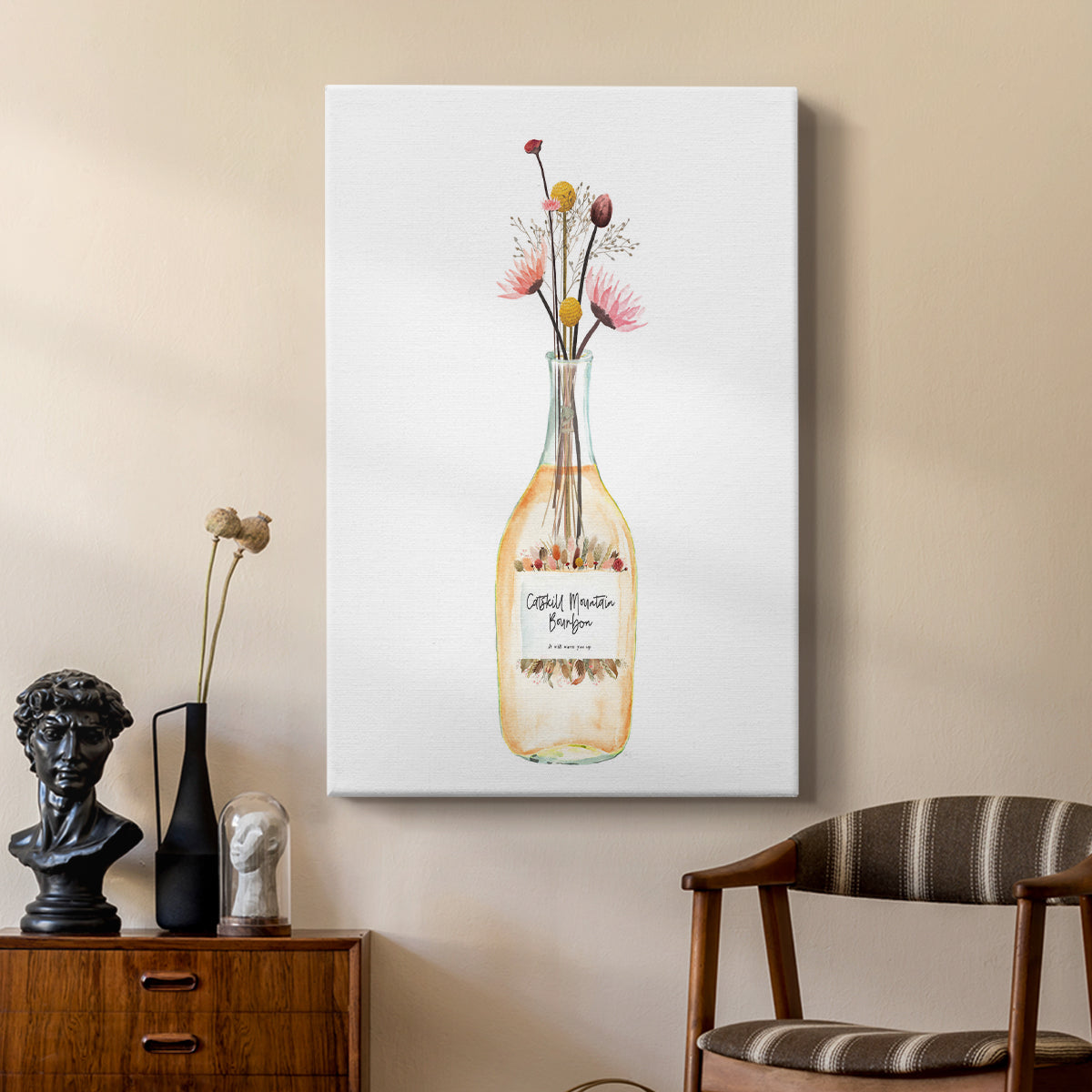 Catskill Mountain Bourbon - Canvas Art Print