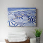 Candy Bowl Prussian Blue - Canvas Art Print