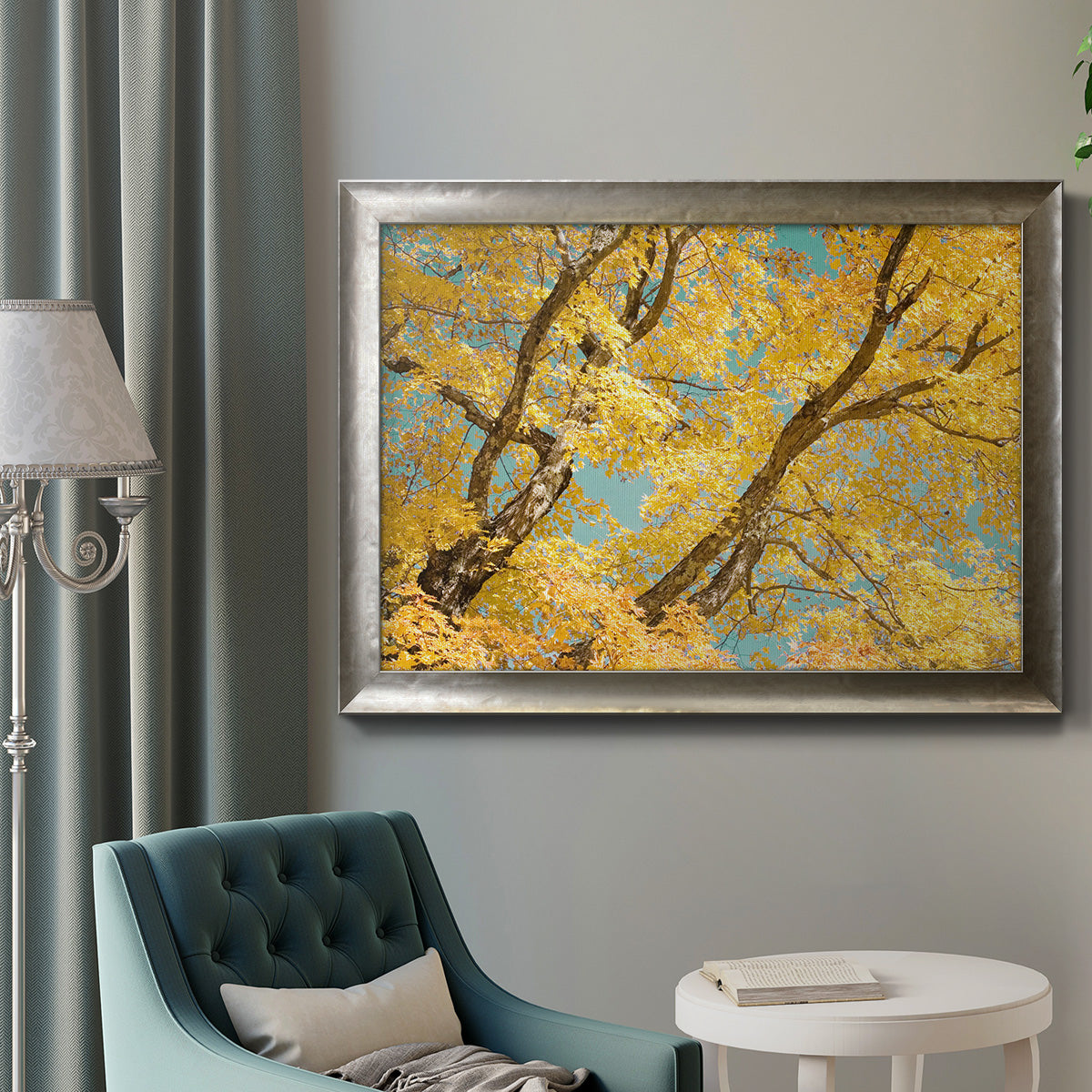 Autumn Tapestry V Premium Framed Canvas- Ready to Hang