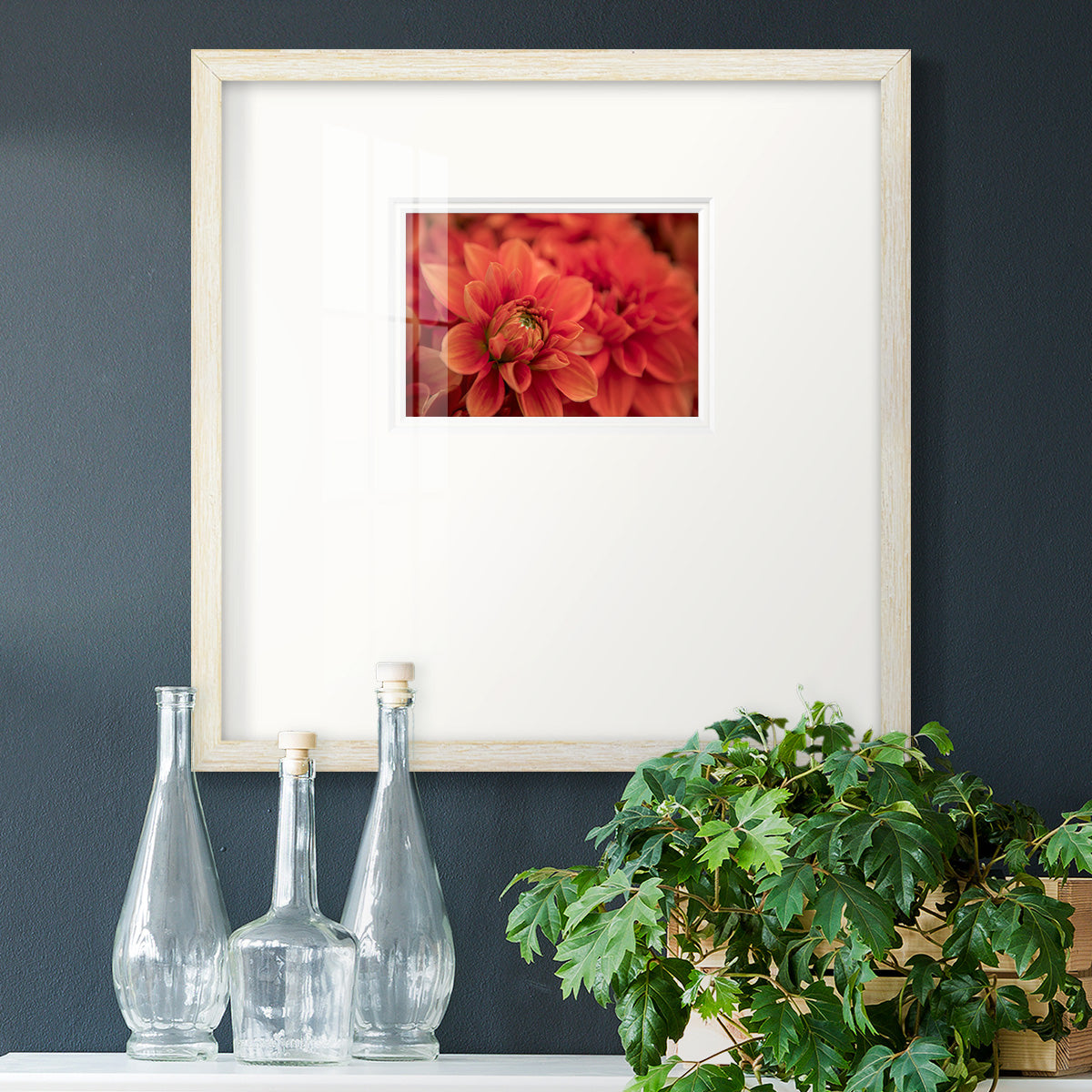 Spring Fire- Premium Framed Print Double Matboard