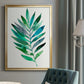 Palm Frond Flow III - Modern Framed Canvas Print