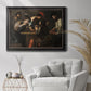 Soldiers Playing Cards and Dice (The Cheats) - Ornate Framed Canvas Print