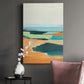 Aqua and Orange II Premium Gallery Wrapped Canvas - Ready to Hang