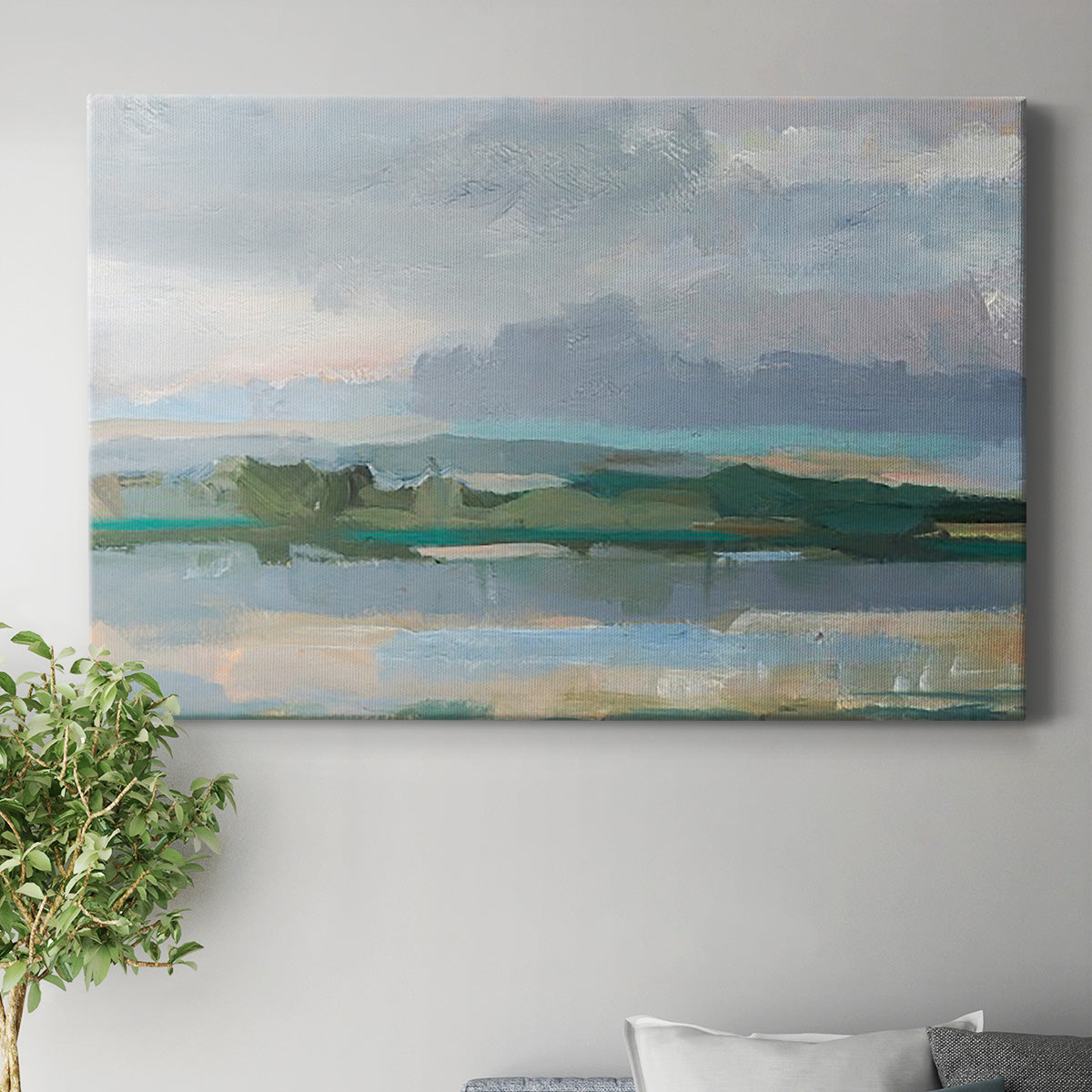 Twilight Vista Study II Premium Gallery Wrapped Canvas - Ready to Hang