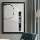 Zen Shapes II - Modern Framed Canvas Print