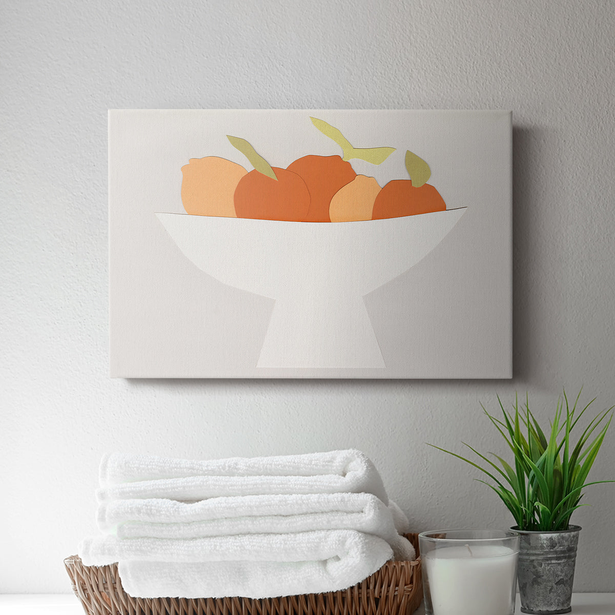 Sumo Citrus I - Canvas Art Print
