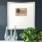 American Flag Premium Framed Print Double Matboard