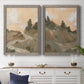 Hillside Walking Path I - Premium Framed Canvas 2 Piece Set - Ready to Hang