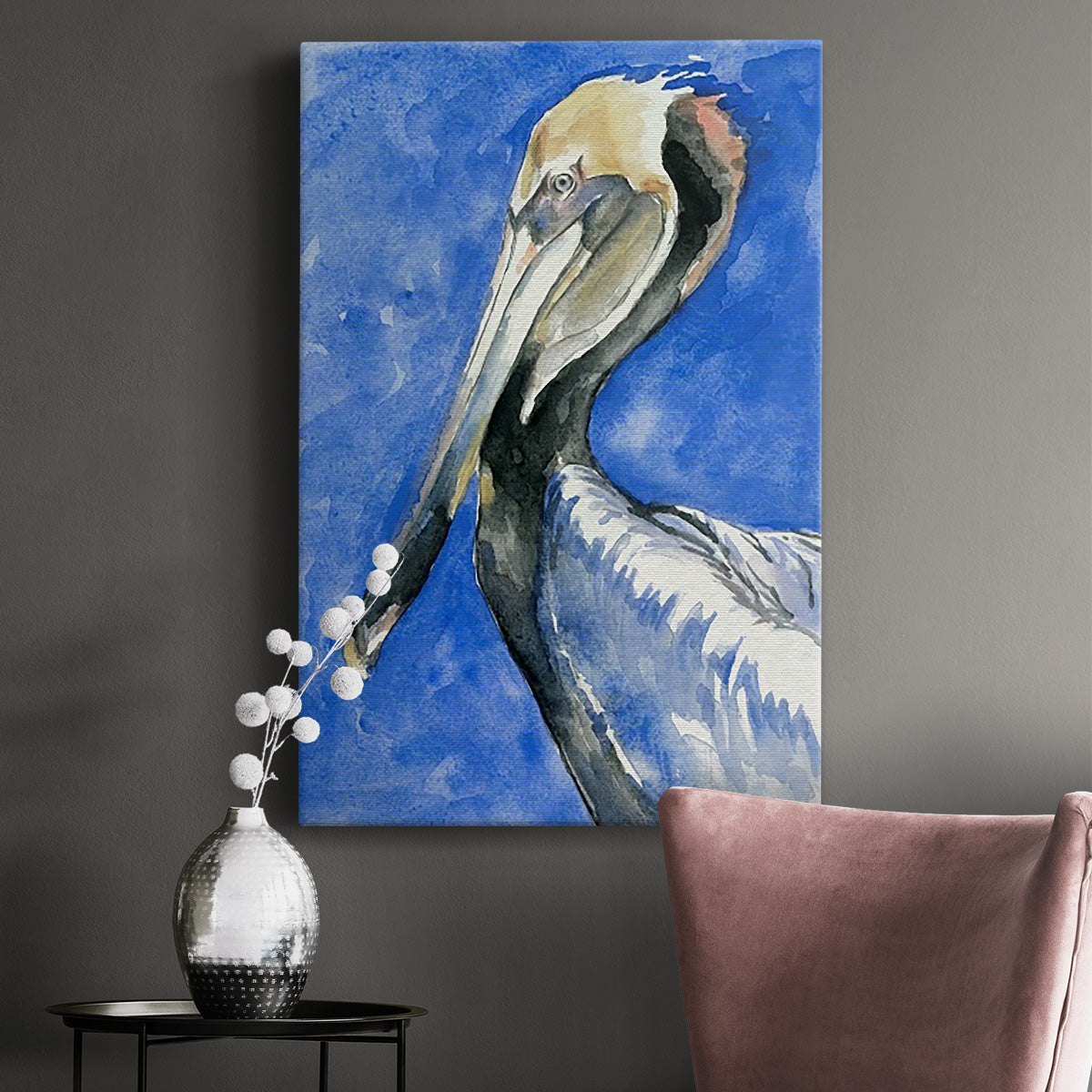 Pelican Pool II Premium Gallery Wrapped Canvas - Ready to Hang