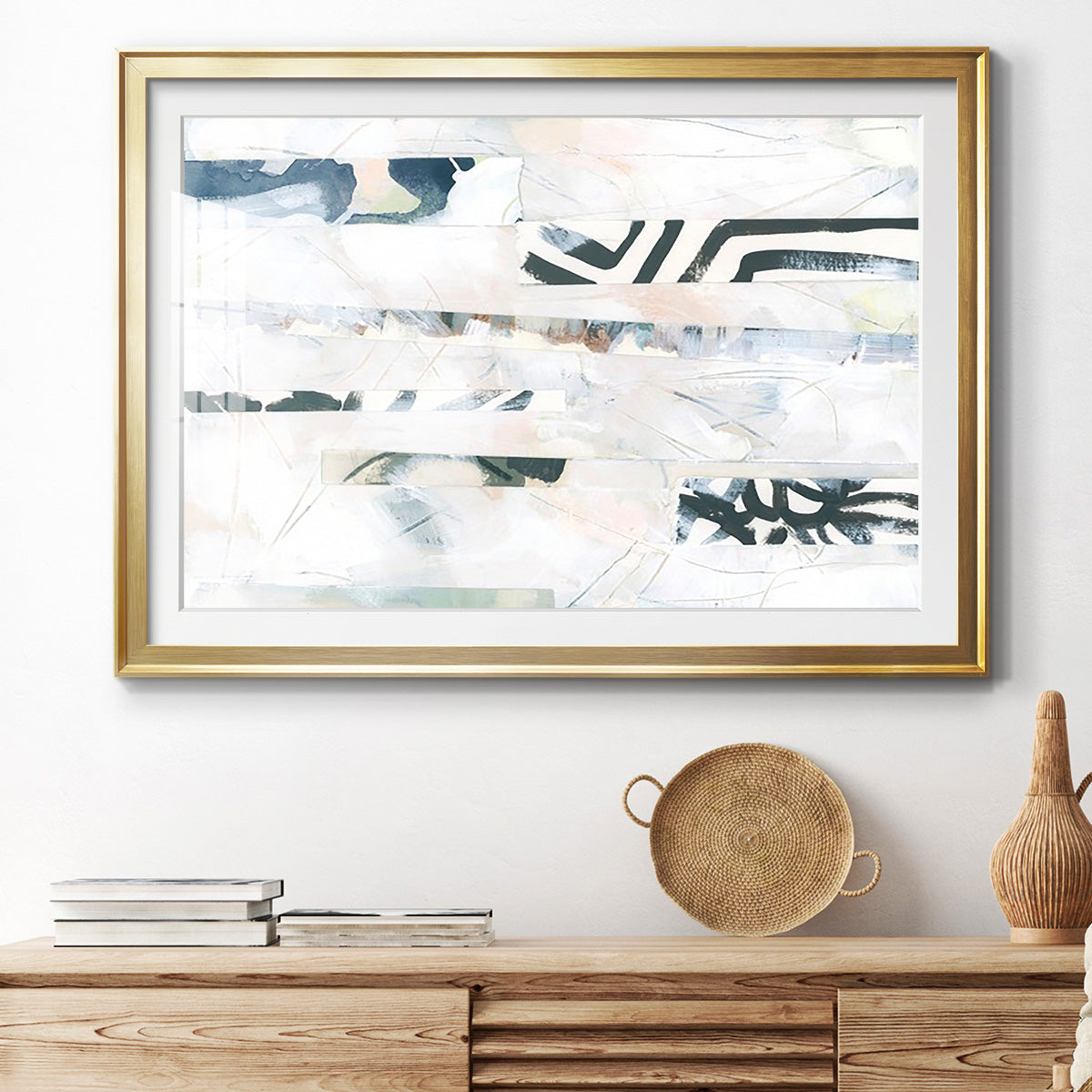 Pattern Camouflage II - Modern Framed Art Print