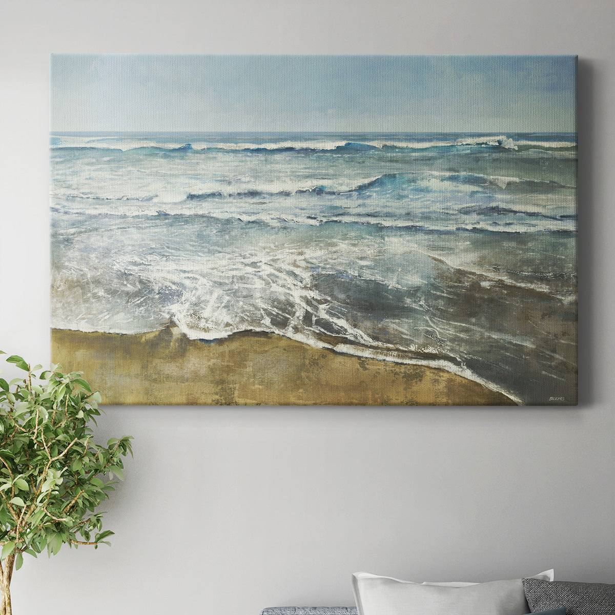 BEACHCOMBING Premium Gallery Wrapped Canvas - Ready to Hang