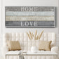 Home Love - Floater Framed Canvas Print