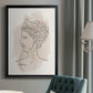 Greek Busts VI - Modern Framed Canvas Print