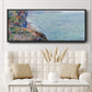 The Sea Seen from the Cliffs of Fecamp, 1881 - Floater Framed Canvas Print