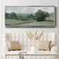 Soft Green Landscape II - Floater Framed Canvas Print