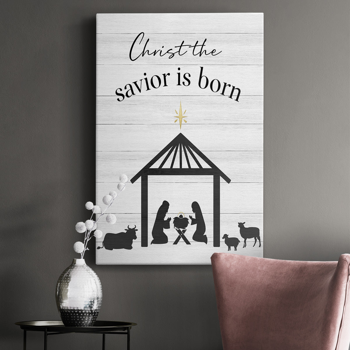 The Savior is Born - Canvas Art Print