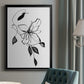 Wild Clematis I - Modern Framed Canvas Print