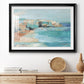 Turquoise Cliff Wall I Premium Framed Print - Ready to Hang