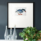 Blue Mallard Premium Framed Print Double Matboard