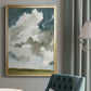 Vast Neutral Sky I - Modern Framed Canvas Print