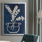 Vessel on Indigo II - Modern Framed Canvas Print