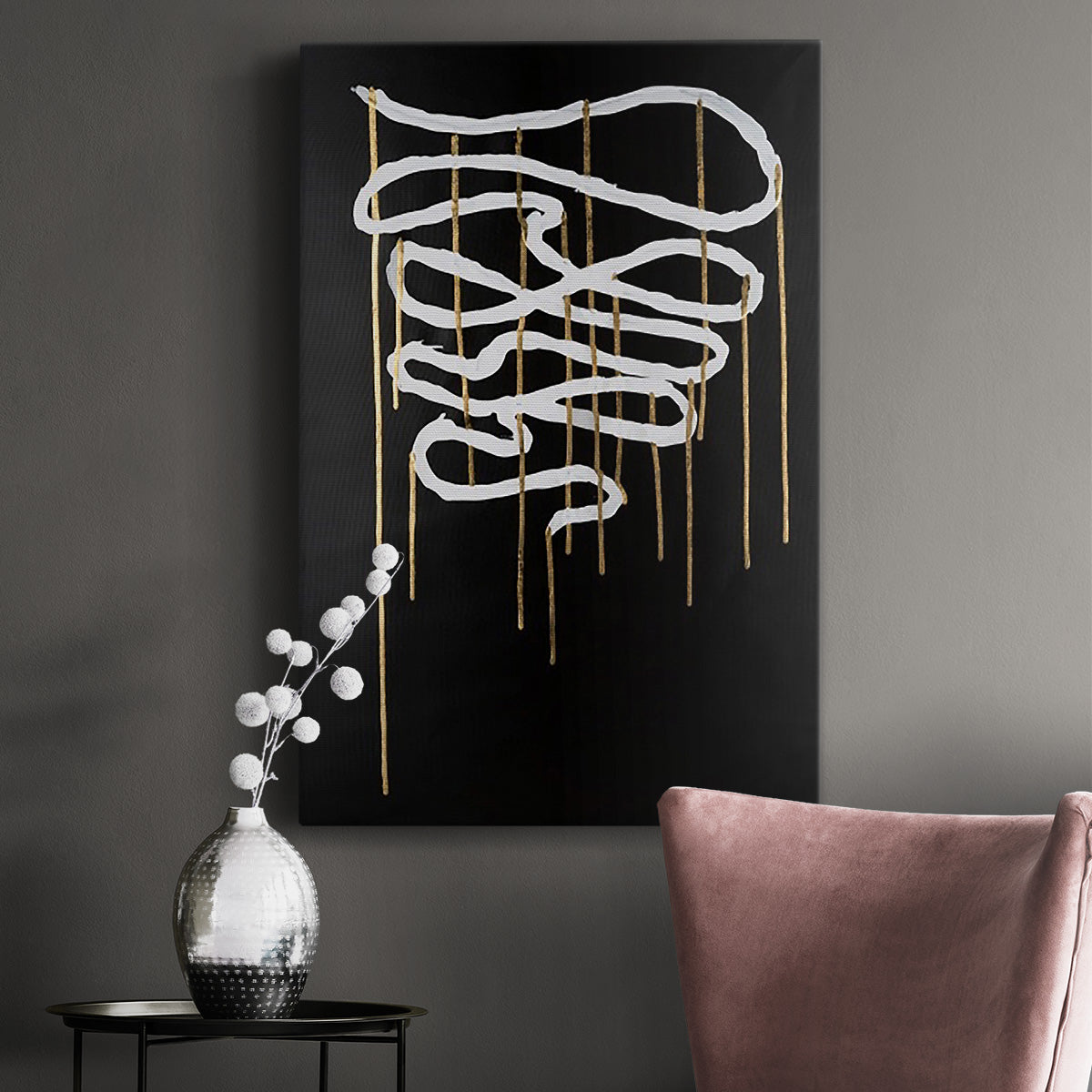 Weeping Ribbon II Premium Gallery Wrapped Canvas - Ready to Hang