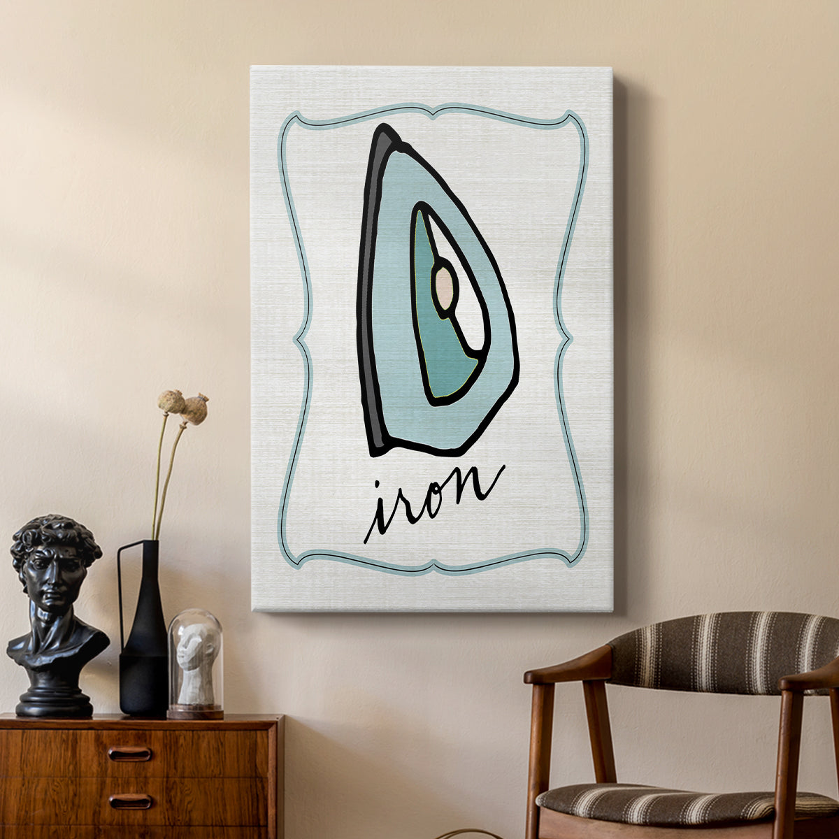Iron - Canvas Art Print