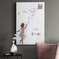 Girl Flying Kite Premium Gallery Wrapped Canvas - Ready to Hang