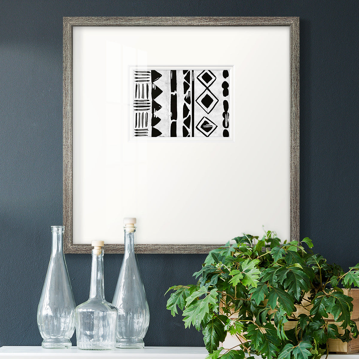 Becoming One IV - Double Matboard Framed Print